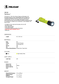 Thumbnail of document Data Sheet - 2010 SabreLite™